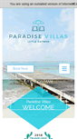 Mobile Screenshot of paradisevillas.com